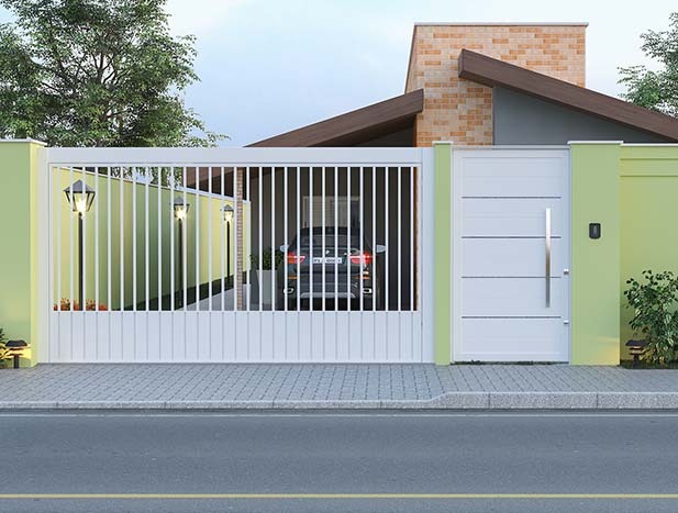 Portão de garagem
